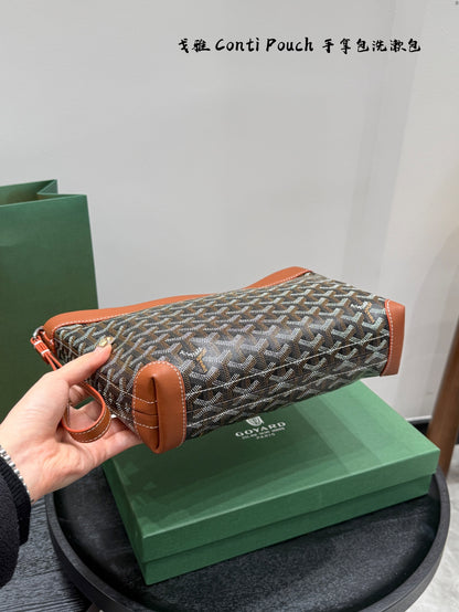 Goyard Conti Pouch Clutch Bag
