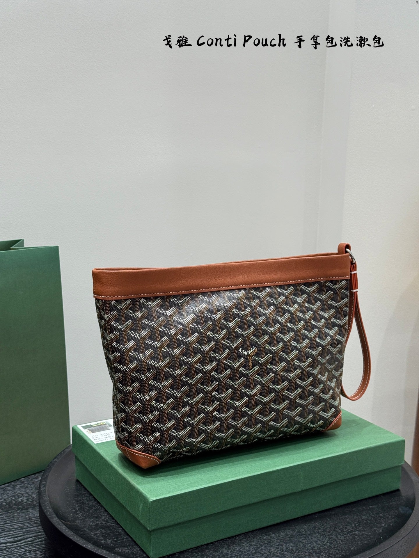 Goyard Conti Pouch Clutch Bag