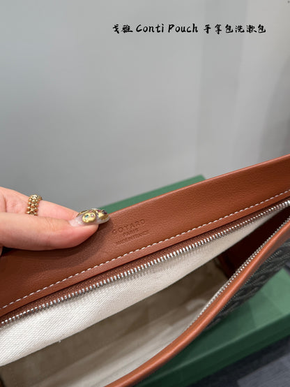 Goyard Conti Pouch Clutch Bag
