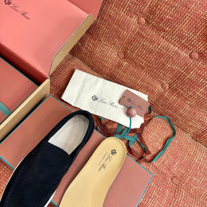Loro Piana Suede Loafers