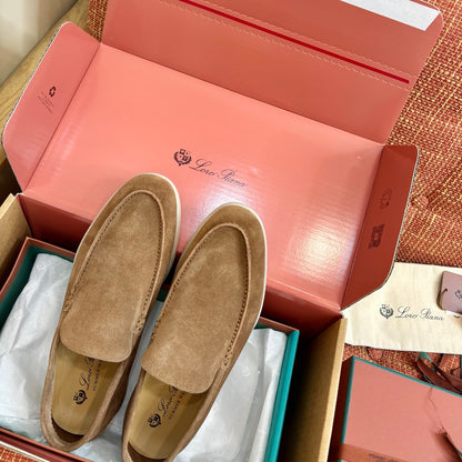 Loro Piana Suede Loafers