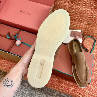 Loro Piana Suede Loafers