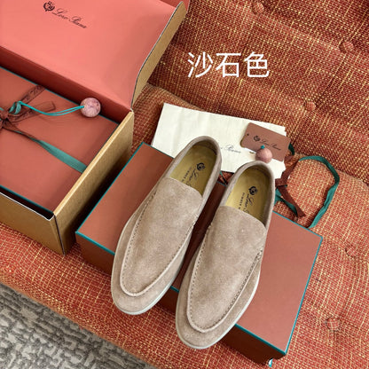 Loro Piana Suede Loafers