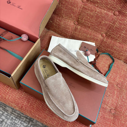 Loro Piana Suede Loafers