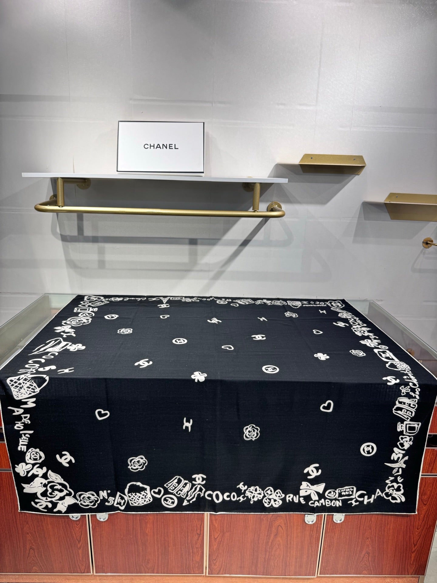 Chanel Silk Cashmere Square Scarf – 2025 Autumn Collection