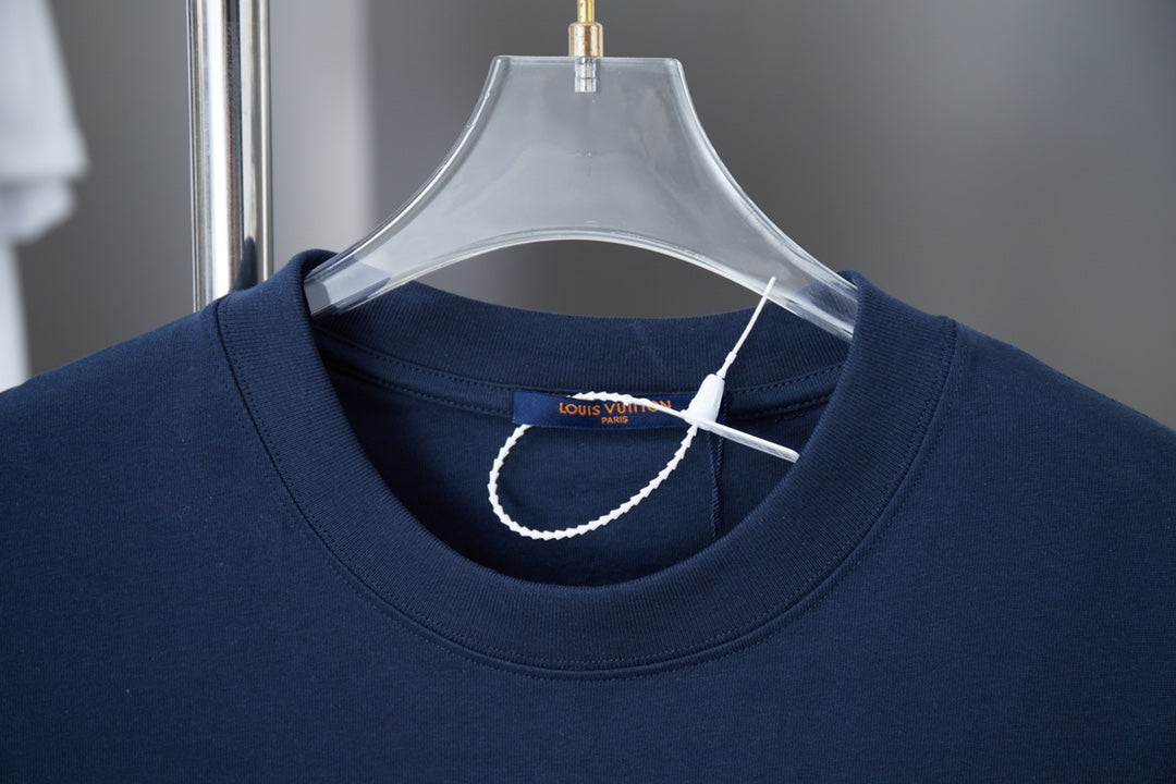 Louis Vuitton Colorful Embroidery Sailing Boat T-Shirt – 26SS Early Spring Collection