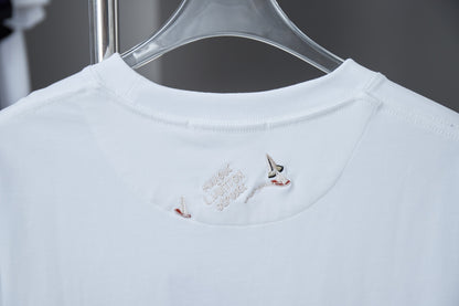 Louis Vuitton Colorful Embroidery Sailing Boat T-Shirt – 26SS Early Spring Collection