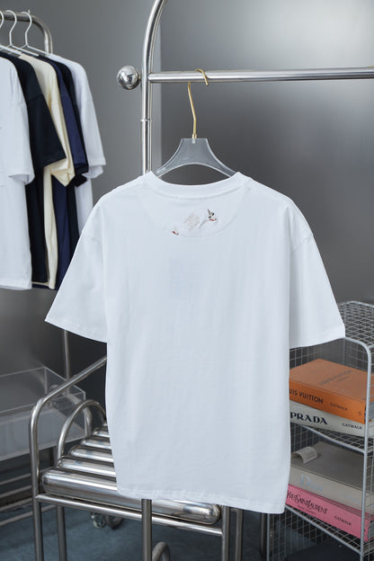 Louis Vuitton Colorful Embroidery Sailing Boat T-Shirt – 26SS Early Spring Collection