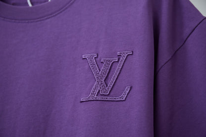 Louis Vuitton Embroidered Logo T-Shirt – 26SS Early Spring Collection