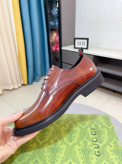 Gucci Men's Formal Leather Shoes – New Collection
