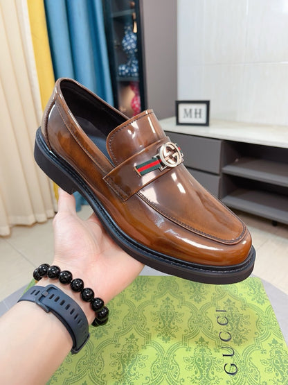 Gucci Men's Formal Leather Shoes – New Collection