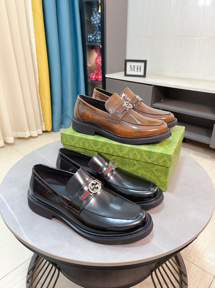 Gucci Men's Formal Leather Shoes – New Collection