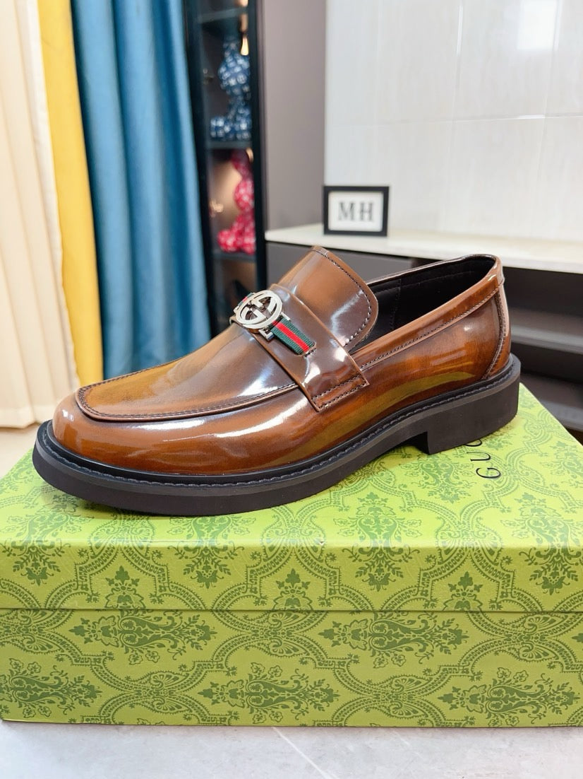Gucci Men's Formal Leather Shoes – New Collection