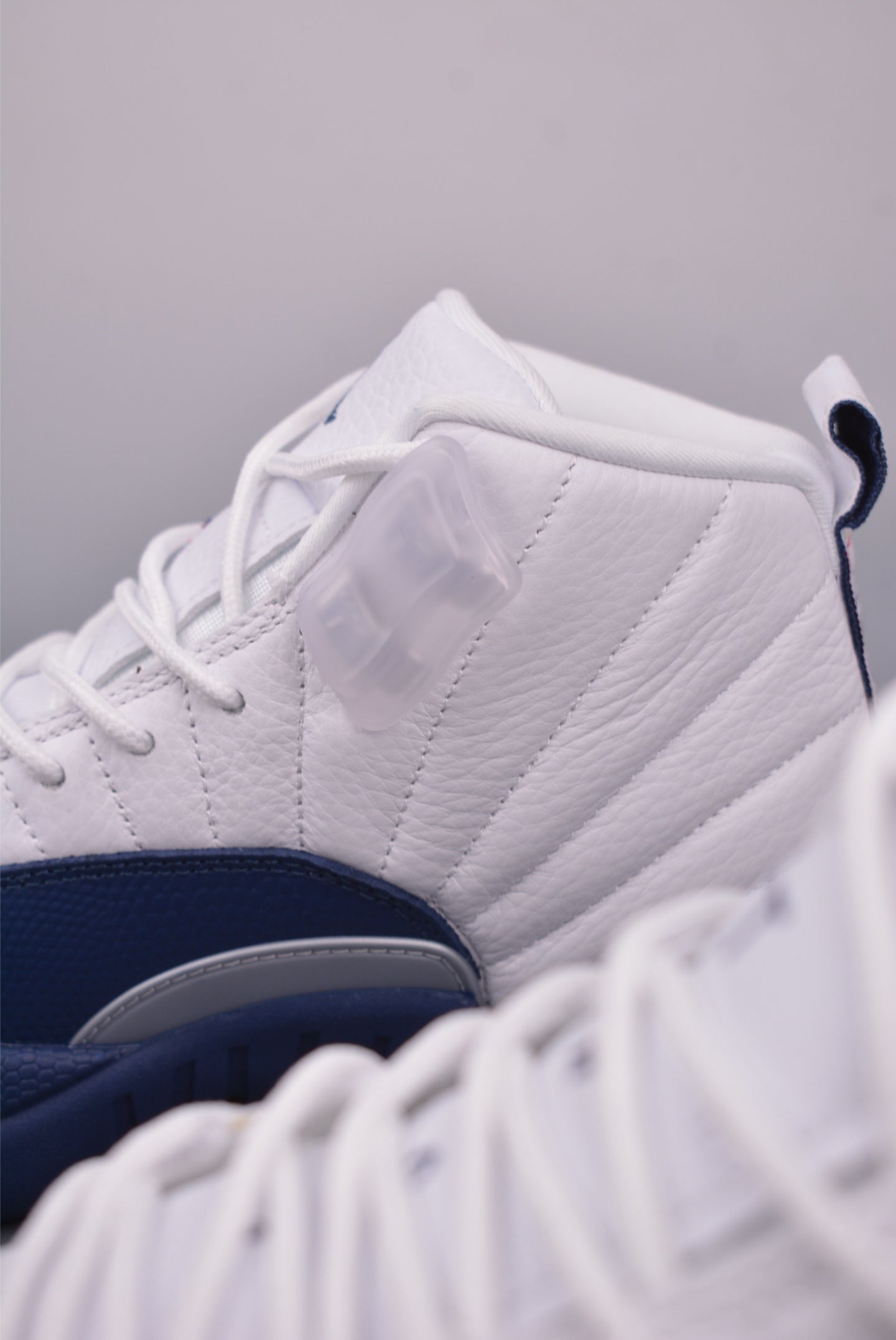 Air Jordan AJ12 White/Blue Basketball Shoes