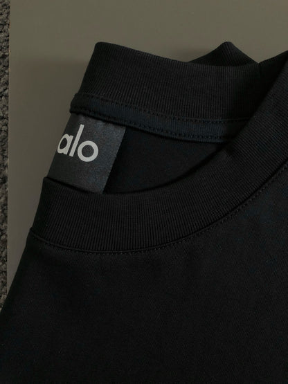 Alo Yoga Double-Yarn Cotton T-Shirt – 25SS Collection