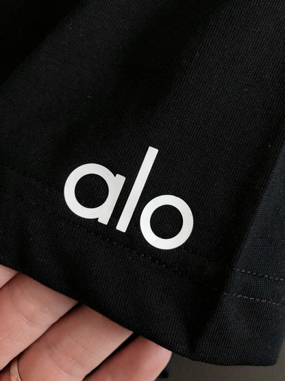 Alo Yoga Double-Yarn Cotton T-Shirt – 25SS Collection