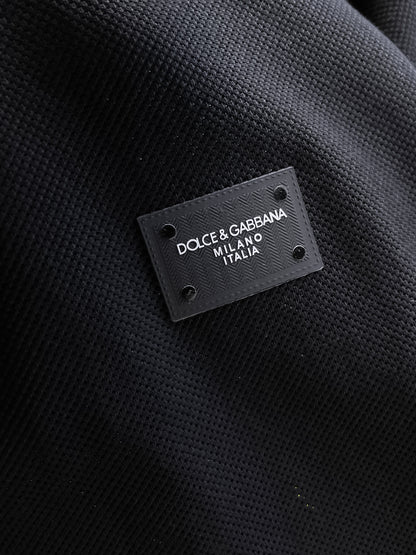 Dolce & Gabbana Minimalist Piqué Polo Shirt – Spring/Summer Collection – 2026