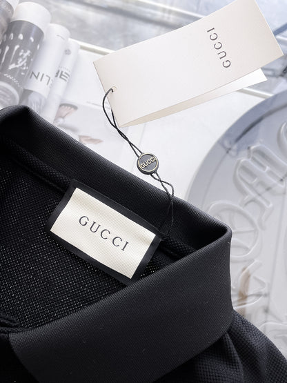 Gucci Minimalist Piqué Polo Shirt – 2026SS