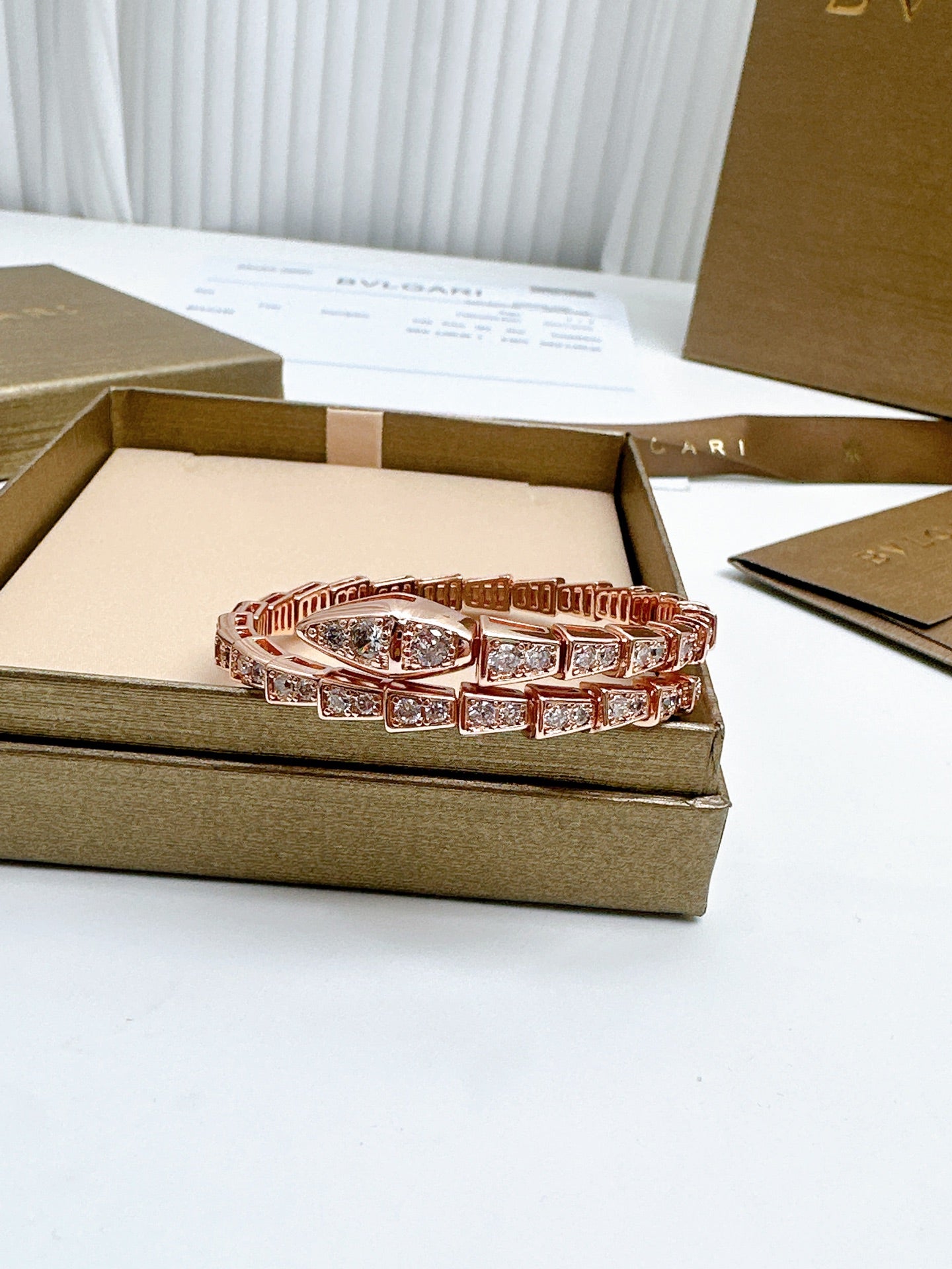 Bulgari Serpenti Viper Diamond Bracelet