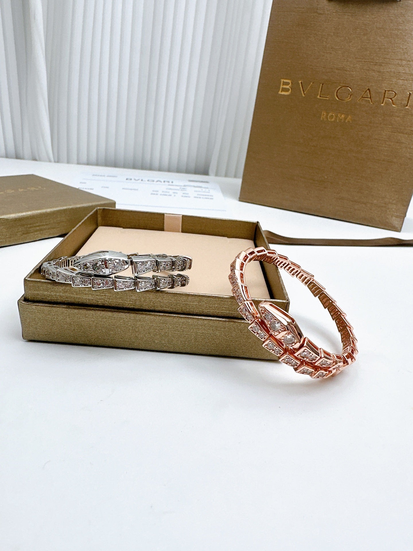 Bulgari Serpenti Viper Diamond Bracelet