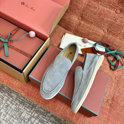 Loro Piana Suede Loafers