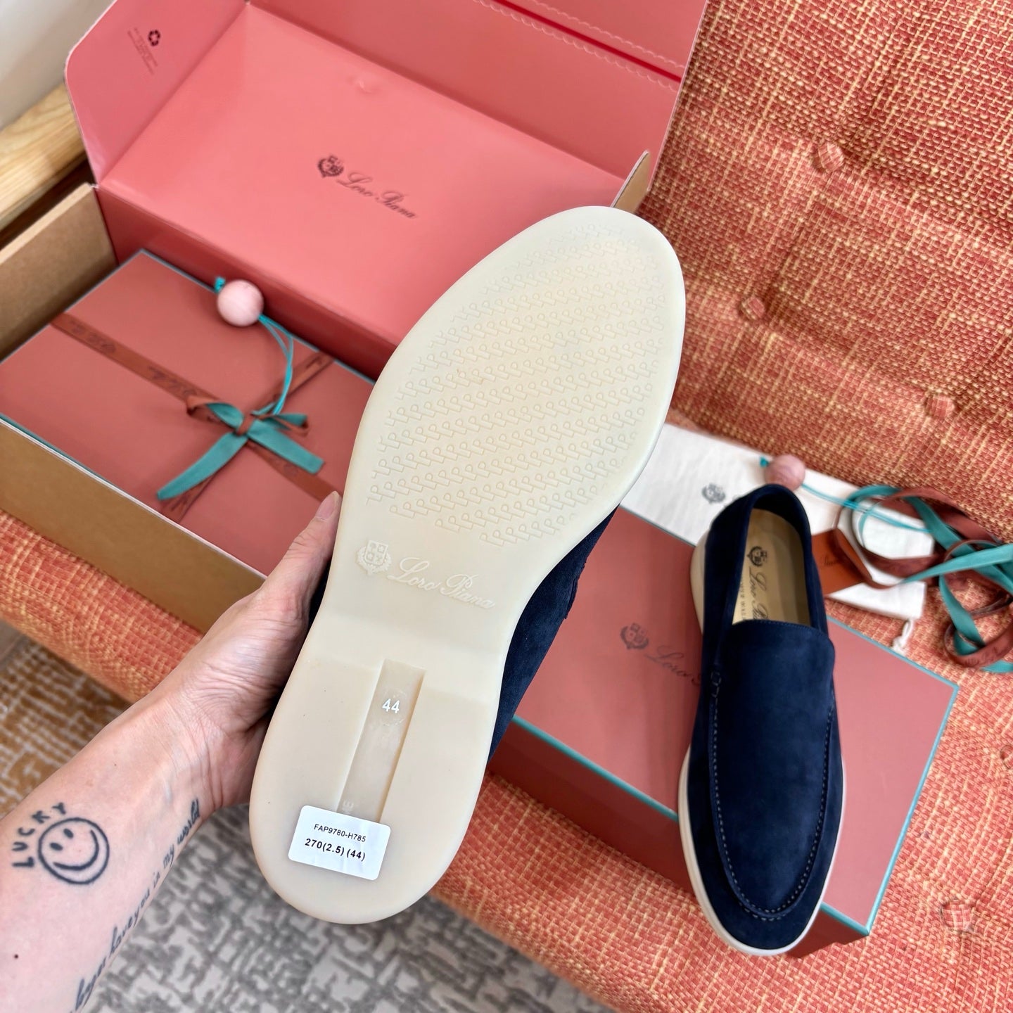 Loro Piana Suede Loafers