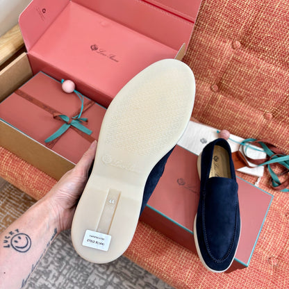 Loro Piana Suede Loafers