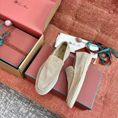 Loro Piana Suede Loafers