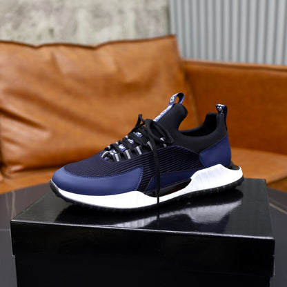 Boss Men's Knit Sneakers