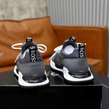 Boss Men's Knit Sneakers