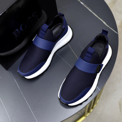Boss Men's Knit Sneakers