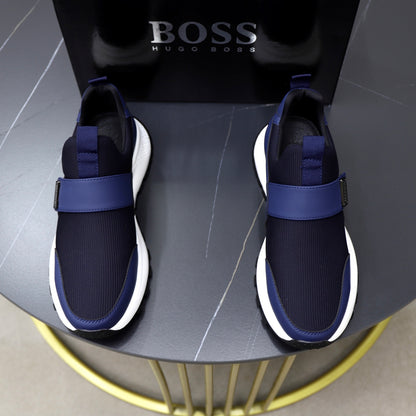 Boss Men's Knit Sneakers