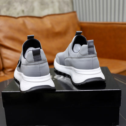 Boss Men's Knit Sport Sneakers