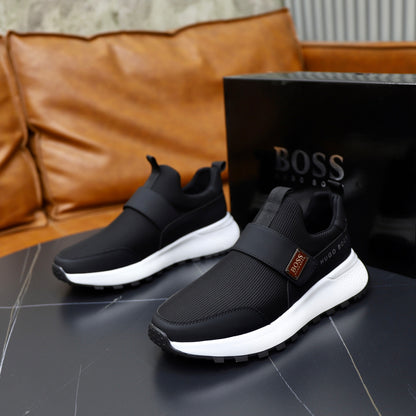 Boss Men's Knit Sneakers