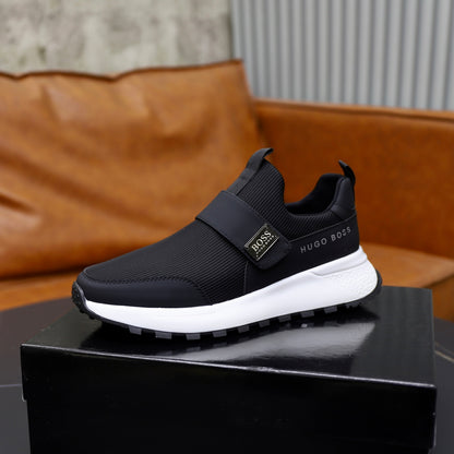 Boss Men's Knit Sneakers