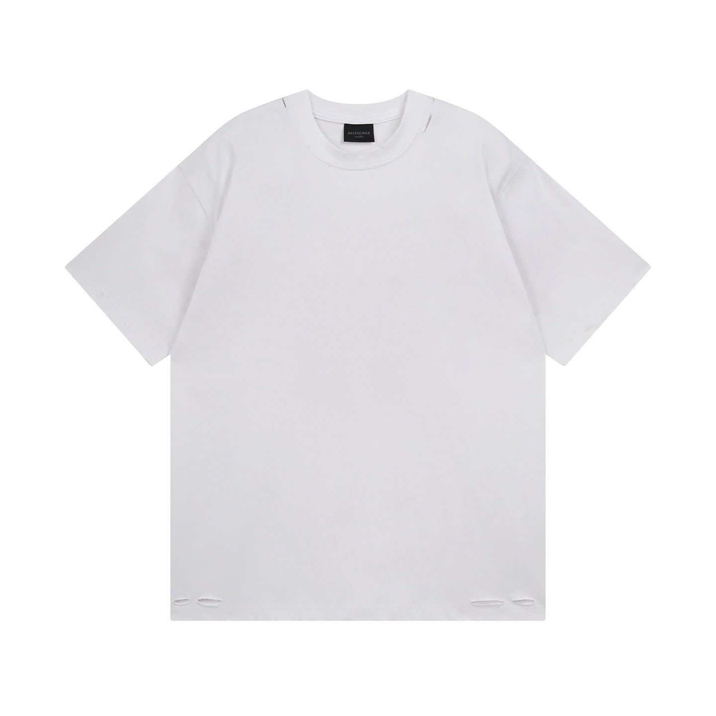 Balenciaga Paris Art Print Distressed T-Shirt – 25SS