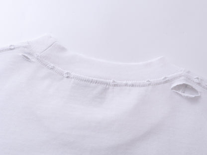 Balenciaga Paris Art Print Distressed T-Shirt – 25SS