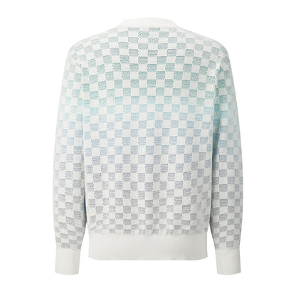 Louis Vuitton Damier Gradient Jacquard Sweater