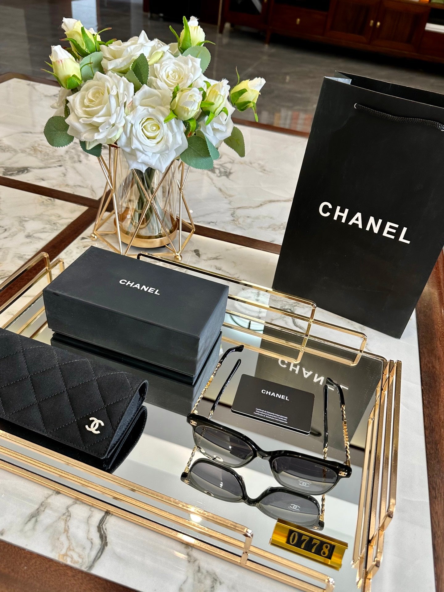 Chanel Polarized Acetate Sunglasses