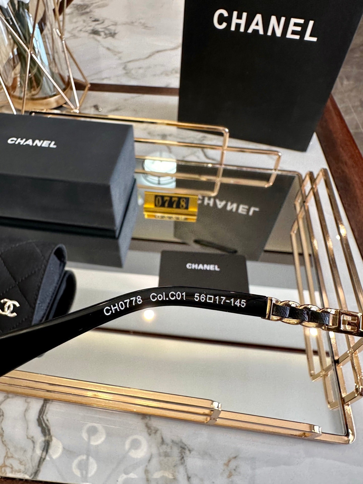 Chanel Polarized Acetate Sunglasses