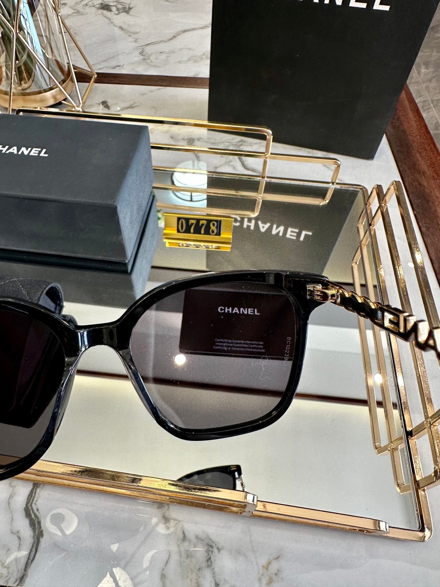 Chanel Polarized Acetate Sunglasses