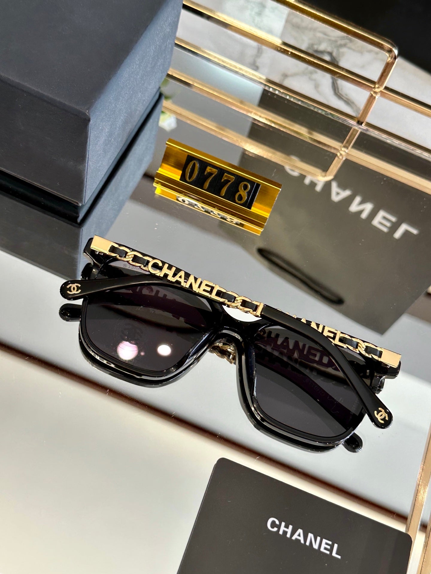 Chanel Polarized Acetate Sunglasses
