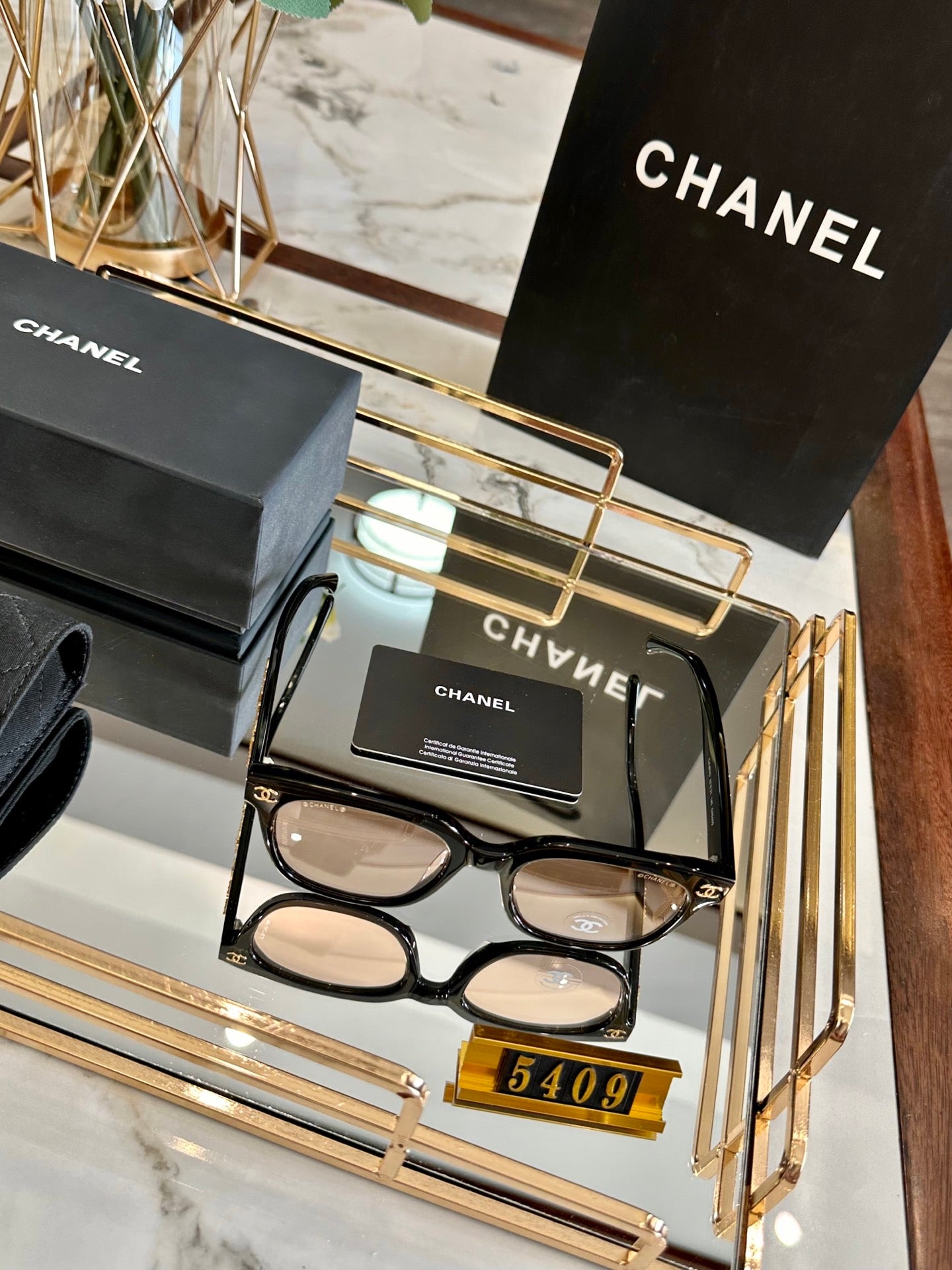 Chanel Polarized Acetate Sunglasses