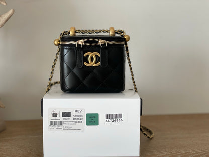 Chanel 24C Double Gold Ball Box Bag – 24C Collection