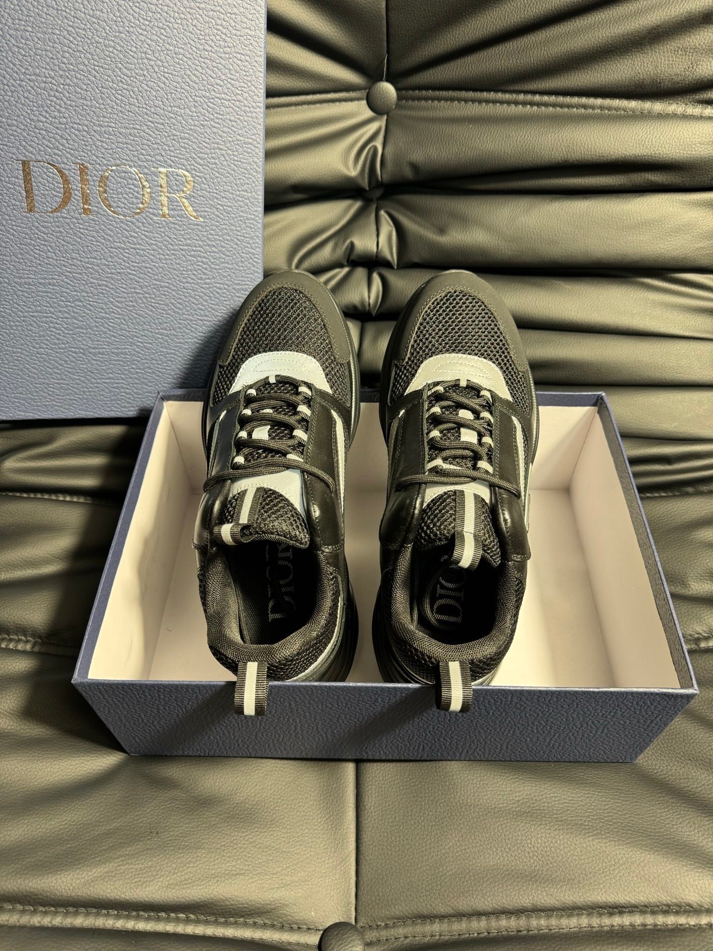 Dior B22 Calfskin Sneakers