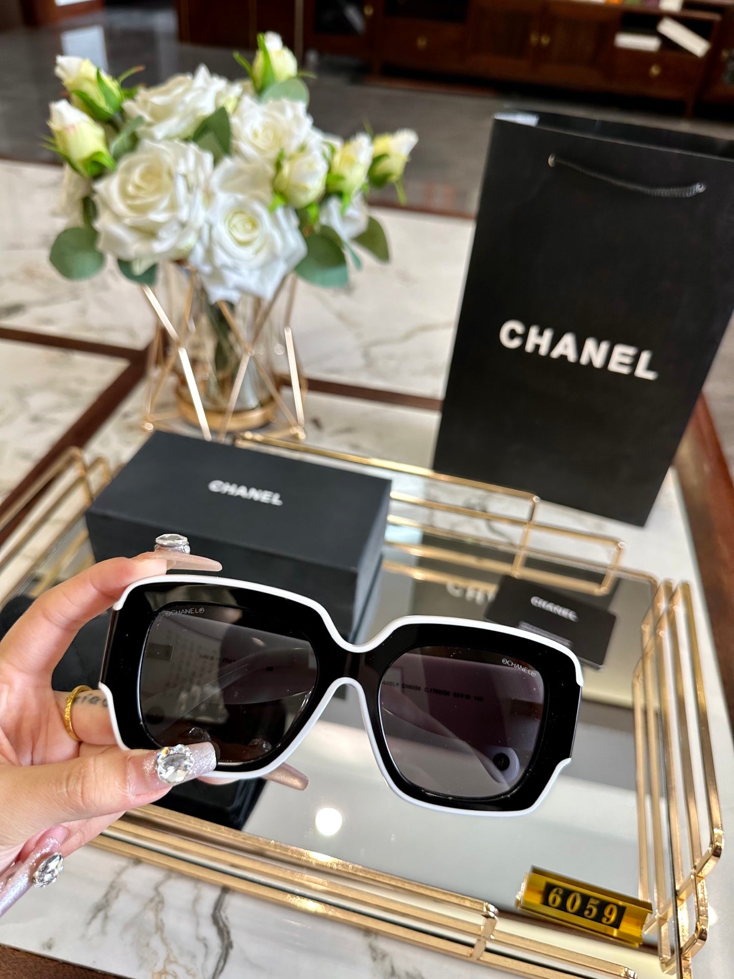 Chanel Acetate Polarized Sunglasses