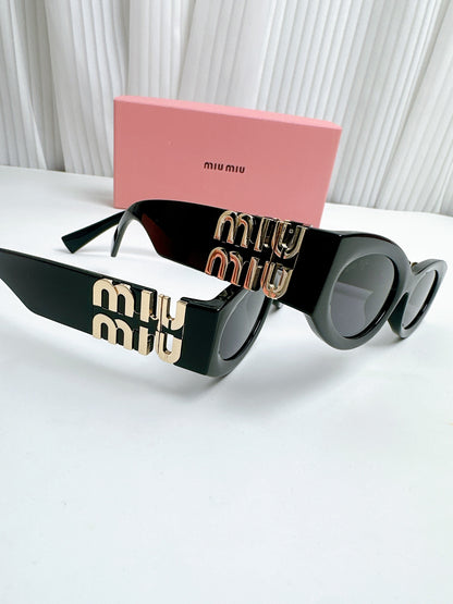 Miu Miu Acetate Cat-Eye Sunglasses