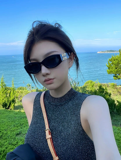 Miu Miu Acetate Cat-Eye Sunglasses