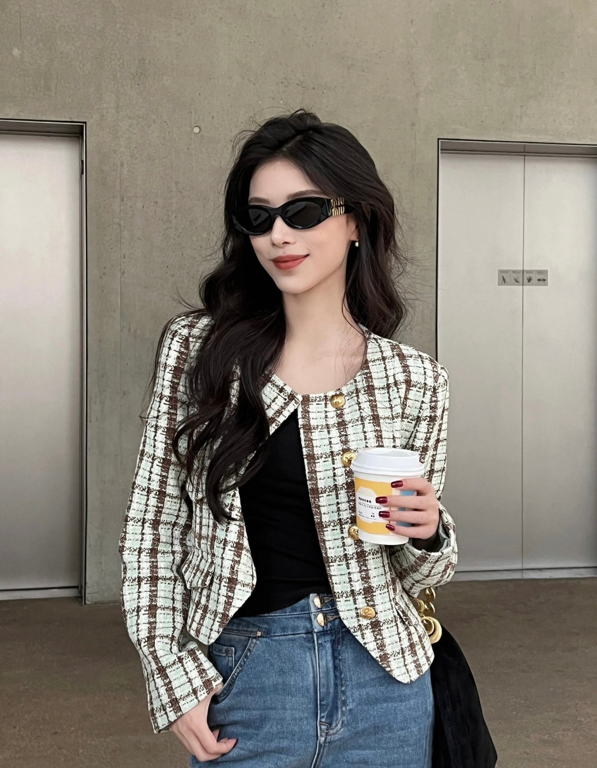 Miu Miu Acetate Cat-Eye Sunglasses