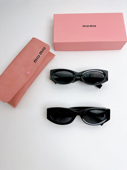 Miu Miu Acetate Cat-Eye Sunglasses
